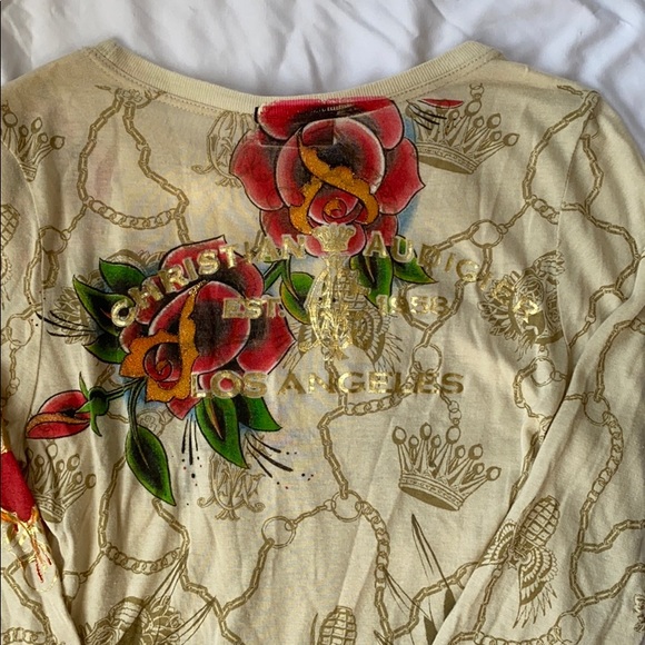 Christian Audigier Long Sleeve Top - Picture 4 of 10